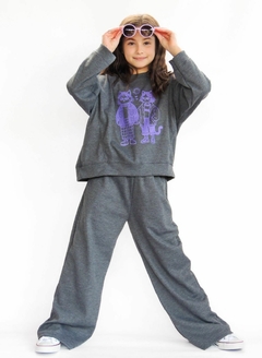 Mega Pant waffle gris talle 6 en internet