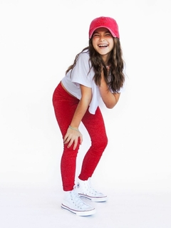 Legg Shine cherry talle 10 - comprar online