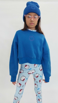 Buzo Baby Over frisa Azul Talle 6 - tienda online