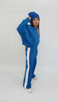 Buzo Baby Over frisa Azul Talle 6 - comprar online