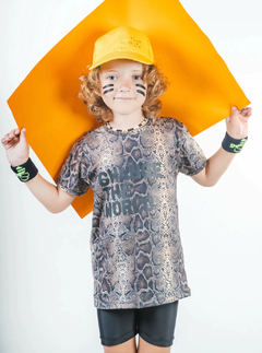 Remera Reptil Unisex talle 10