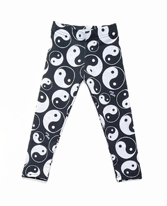 Legg Yin Yang Black talle 4