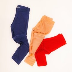 Legg Metalizada Salmon talle 12