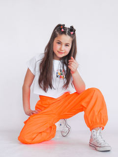 Parachute Naranja Mandarina Talle 6 - Juanita Rocker Mayoristas