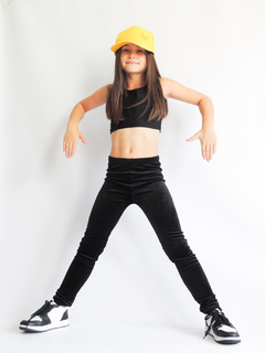 Legg Plush Negra talle 4 - Juanita Rocker Mayoristas