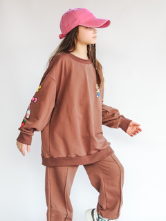 Jogger Rústico vintage choco talle 16 - comprar online