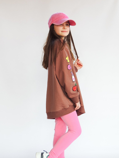 Legg Rosa lycra talle 10