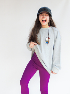 Legg Púrpura lycra talle 6 - comprar online