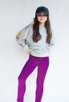 Legg Púrpura lycra talle 6 - Juanita Rocker Mayoristas