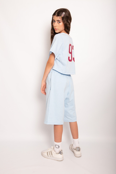Bermuda Baggy celeste talle 14 en internet