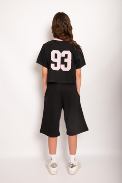 Croptop 93 negro talle 6 - comprar online