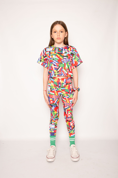 CropTop Banderas talle 10