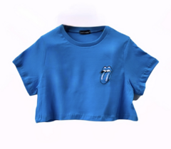 Crop Top Turquesa Juanita talle 12