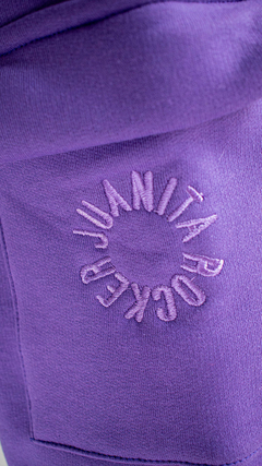 Pant Cargo frizado violeta talle 14 en internet