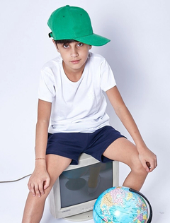 Remera Manga Corta Blanca talle 14 - comprar online