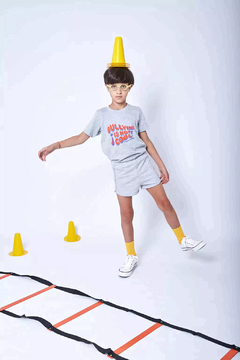 Remera Gris Bullying talle 14 - comprar online
