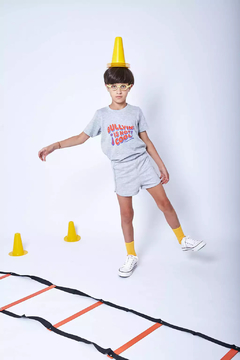 Remera Gris Bullying talle 6 - comprar online