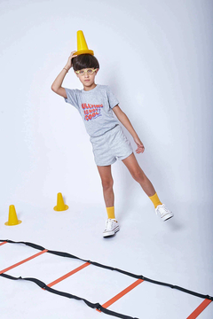 Remera Gris Bullying talle 12