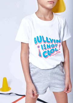 Remera Blanca Bullying talle 14 - comprar online