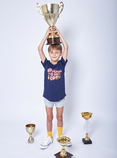 Remera Azul Bullying talle 4 - comprar online