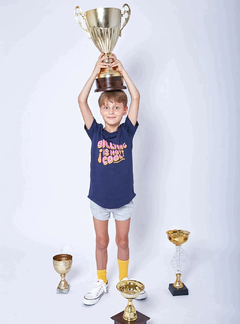 Remera Azul Bullying talle 12