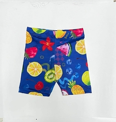 Bikers frutas azul talle 8