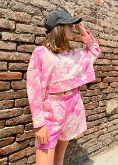 Short batik rosa talle 14