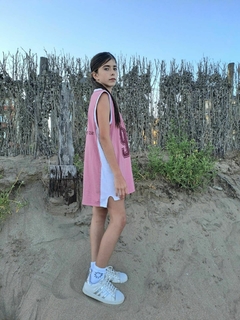 Remeron vestido 93 rosa talle L - comprar online