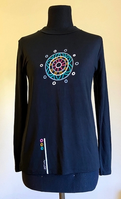 Remera mandala, mujer, manga larga. - comprar online