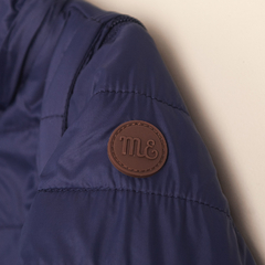CAMPERA CHALECO DE MICROFIBRA AZUL MAGDALENA ESPOSITO - tienda online