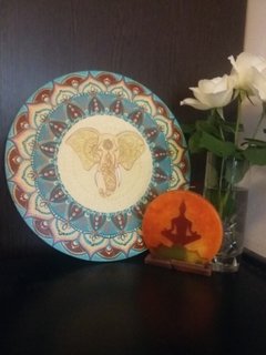 Mandala 30 cm * ELEFANTE* - comprar online