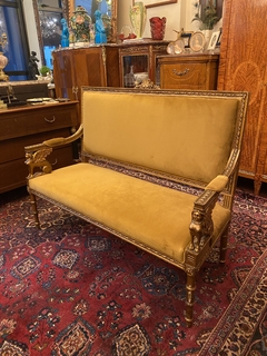 Sofá estilo Império Séc. XIX - Art Rarus Antiquário