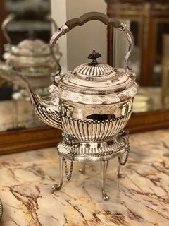 Samovar Sheffield Plate - Art Rarus Antiquário