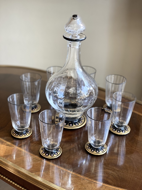 Conjunto para Licor Art Déco