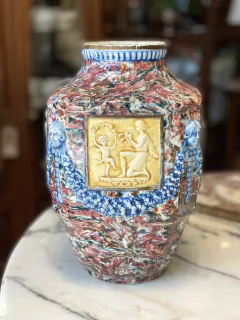 Vaso em faiança alemã