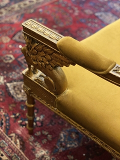Sofá estilo Império Séc. XIX - Art Rarus Antiquário