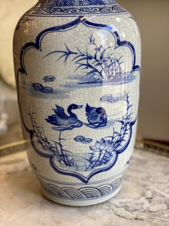 Vaso oriental craquelê - Art Rarus Antiquário