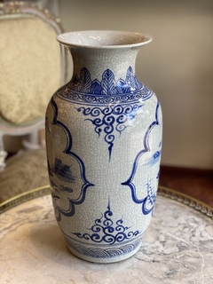 Vaso oriental craquelê - comprar online