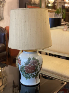 Abajur em porcelana oriental - comprar online