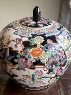 Potiche em porcelana chinesa - Art Rarus Antiquário