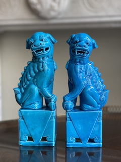 Par de cães de Fó - Art Rarus Antiquário