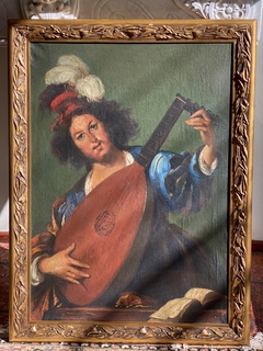 Quadro OST “Tocador da alaúde”