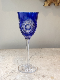 Taça Baccarat azul