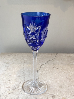 Taça Baccarat azul - comprar online