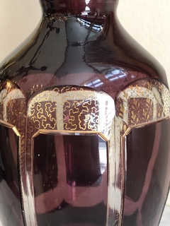Grande garrafa Moser - Art Rarus Antiquário