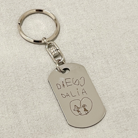 Llavero DAD Acero