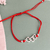 Pulsera Hilo Rojo 3 Amores