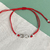 Pulsera Hilo Rojo Infinito
