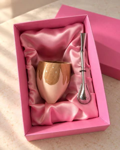 Set de Mate Ranchero Rosa con bombilla en internet