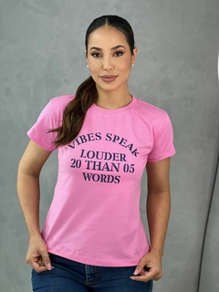 T-Shirts CLUB - VIBES SPEAK - comprar online